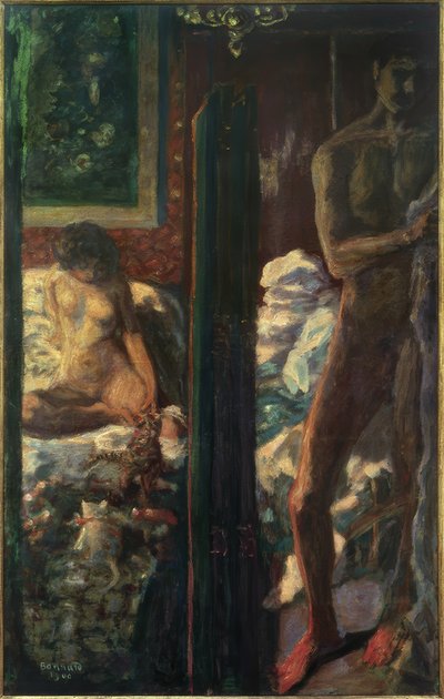 Mężczyzna i kobieta autorstwa Pierre Bonnard