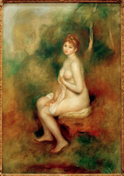Czapla Kobieta autorstwa Pierre Bonnard