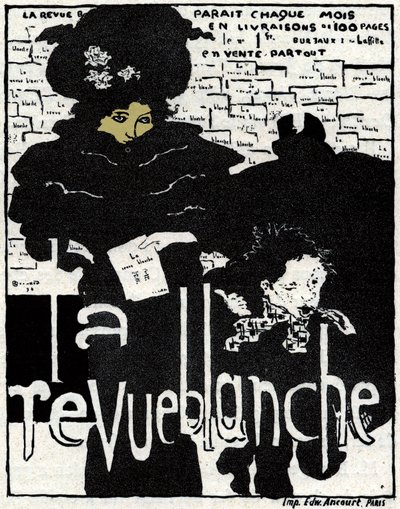 Biała Rewia, 1896 autorstwa Pierre Bonnard