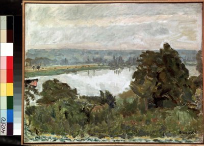 ""Sekwana koło Vernon"" (Sekwana koło Vernon) Obraz Pierre