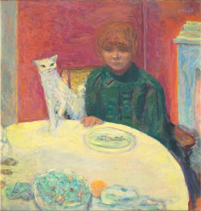 La femme au chat Kobieta z kotem, 1912. autorstwa Pierre Bonnard