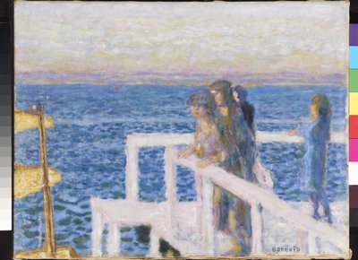 Lądowanie w Cannes autorstwa Pierre Bonnard