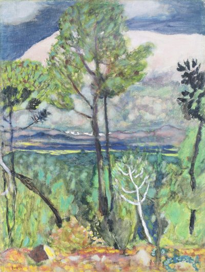 Krajobraz autorstwa Pierre Bonnard