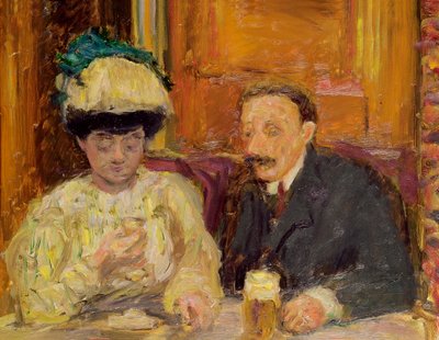 Mała kawiarnia, 1900 autorstwa Pierre Bonnard