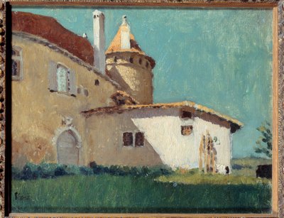 Chateau de Virieu lub Maison à la Tourelle Obraz Pierre
