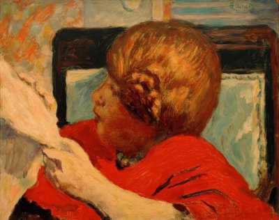 Lesende autorstwa Pierre Bonnard
