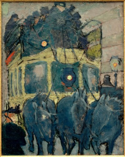 Lomnibus „Panteon-Courcelles” autorstwa Pierre Bonnard