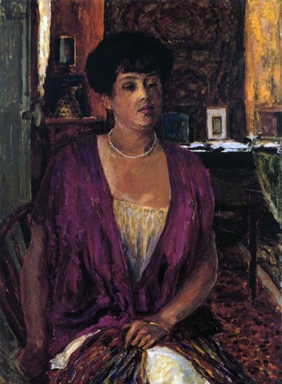 Madame Claude Anet, 1910 autorstwa Pierre Bonnard