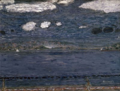 Morze Śródziemne – 1941/44 – 48,3 × 63,2 cm – gwasz i ołówek na papierze autorstwa Pierre Bonnard