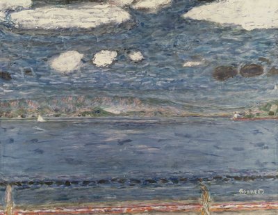 Śródziemnomorski, c.1941-44 (gwasz i ołówek na papierze) autorstwa Pierre Bonnard