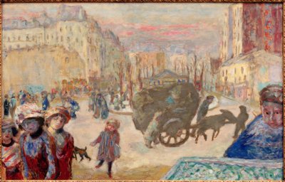 Jutro w Paryżu autorstwa Pierre Bonnard