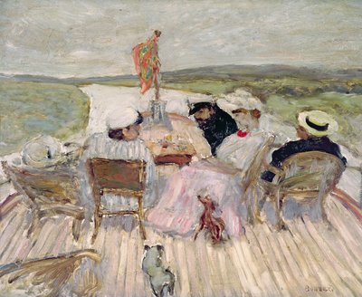 Na jachcie autorstwa Pierre Bonnard