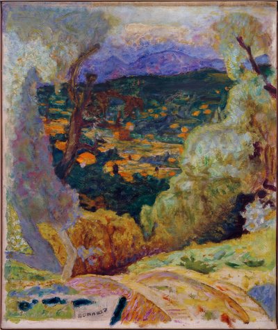 Południowy krajobraz: Le Cannet autorstwa Pierre Bonnard