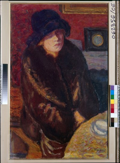 Portret Marty Bonnard autorstwa Pierre Bonnard