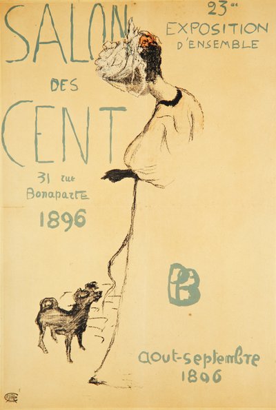Salon des Cent autorstwa Pierre Bonnard