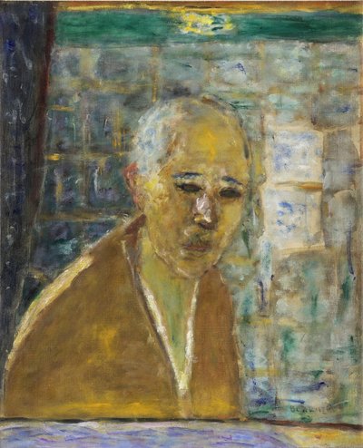 Autoportret w wieku 78 lat, 1945. autorstwa Pierre Bonnard