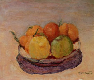 Martwa natura z owocami autorstwa Pierre Bonnard