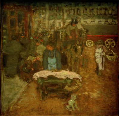 Na Bulwarze autorstwa Pierre Bonnard