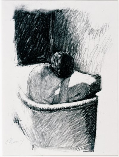 Łaźnia, ok. 1925 (lito) autorstwa Pierre Bonnard