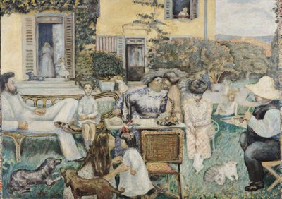 Burżuazyjne popołudnie, czyli rodzina Terrasse autorstwa Pierre Bonnard