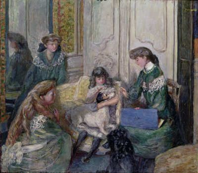 Dziewczyny Natansona, 1906-10 autorstwa Pierre Bonnard
