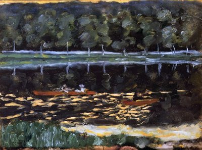 Wioślarstwo, ok. 1905 autorstwa Pierre Bonnard
