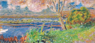 Sekwana w Vernon, ok. 1923 (olej na płótnie) autorstwa Pierre Bonnard