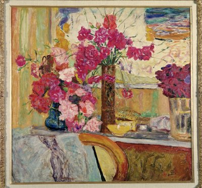 Trzy Bukiety autorstwa Pierre Bonnard