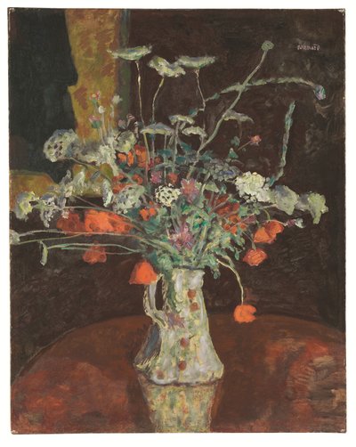Dzikie kwiaty, baldachy i maki, ok. 1912 (olej na płótnie) autorstwa Pierre Bonnard