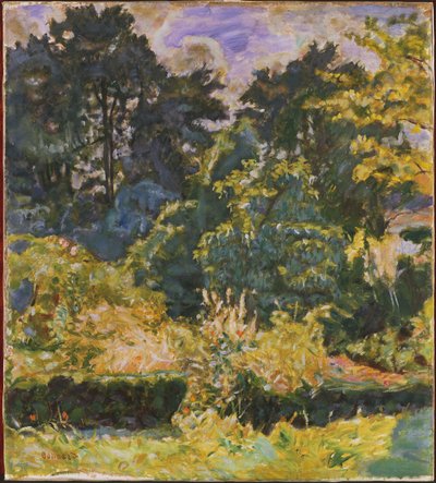 Lasy latem autorstwa Pierre Bonnard