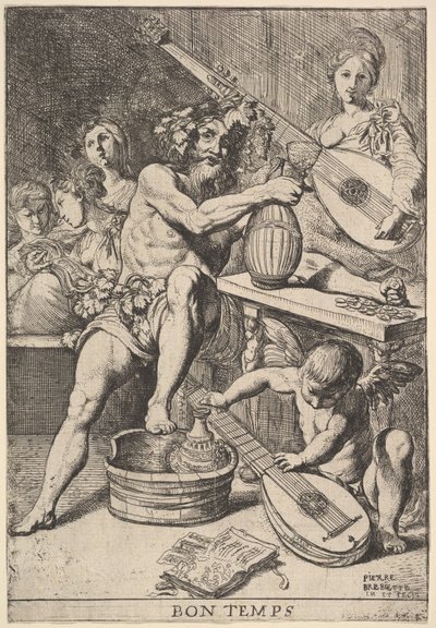 Dobre czasy, 1610-42. autorstwa Pierre Brebiette