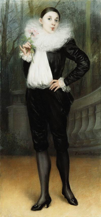 Pierrot autorstwa Pierre Carrier Belleuse