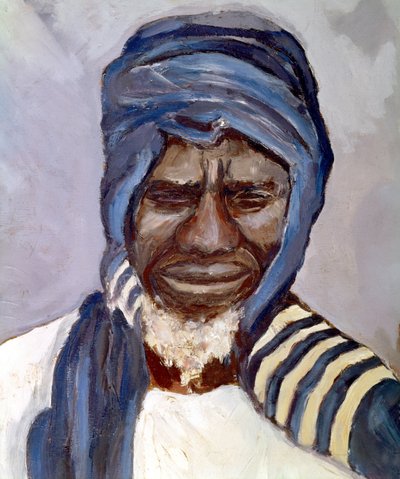 Portret Samory Toure, ok. 1870-1890 (malarstwo) autorstwa Pierre Castagnez