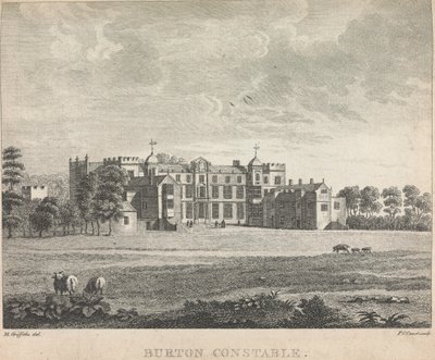 Burton Constable; strona 53 (tom pierwszy) autorstwa Pierre Charles Canot