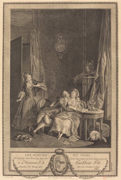 Obyczaje czasu autorstwa Pierre Charles Ingouf after Sigmund Freudenberger