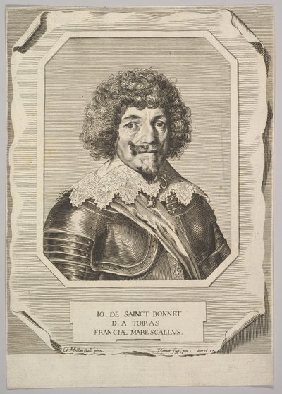 Jean de Saint-Bonnet, markiz de Toiras. autorstwa Pierre Daret