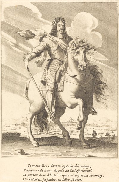 Ludwik XIII autorstwa Pierre Daret de Cazeneuve