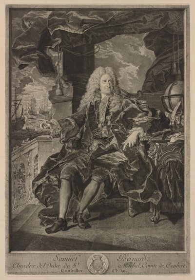 Samuel Bernard autorstwa Pierre Drevet