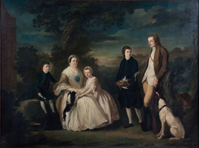 „Rodzina Tudorów”, 1761-1791 autorstwa Pierre Etienne Falconet