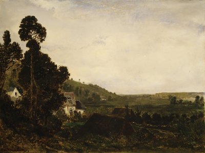 Stara Kaplica w Dolinie 1835. autorstwa Pierre Etienne Theodore Rousseau