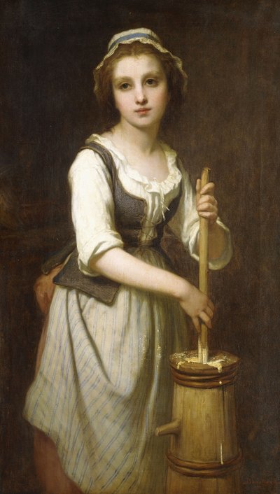 Ubijanie masła autorstwa Pierre Francois Bouchard