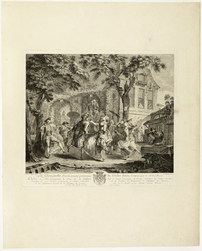 Sala Tańca autorstwa Pierre François Basan