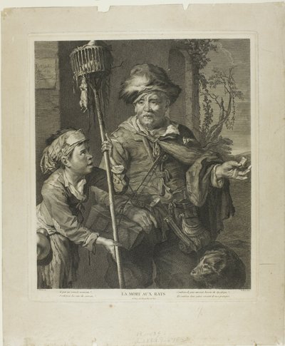 Łowca szczurów autorstwa Pierre François Basan