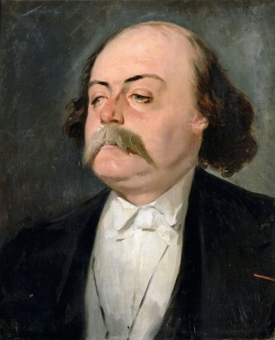 Portret Gustawa Flauberta 1821-1880 autorstwa Pierre François Eugène Giraud