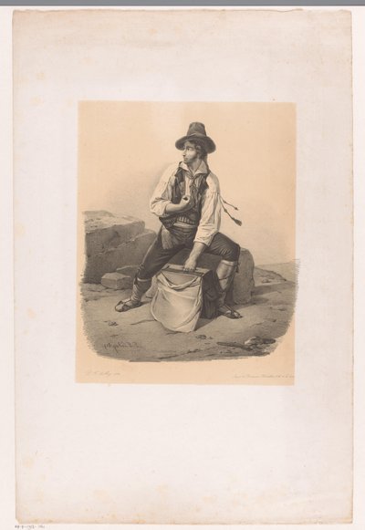 złodziejski żebrak autorstwa Pierre François le Roy