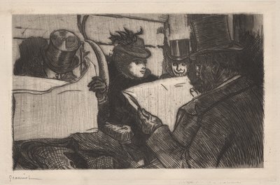 Wieczorny pociąg autorstwa Pierre Georges Jeanniot