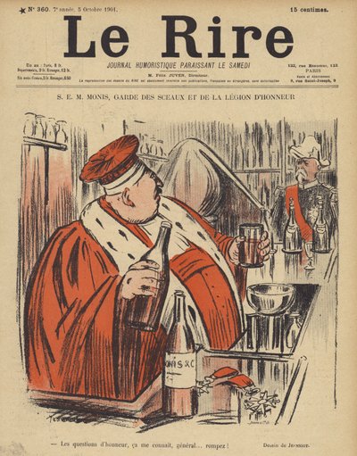 Ilustracja do Le Rire autorstwa Pierre Georges Jeanniot