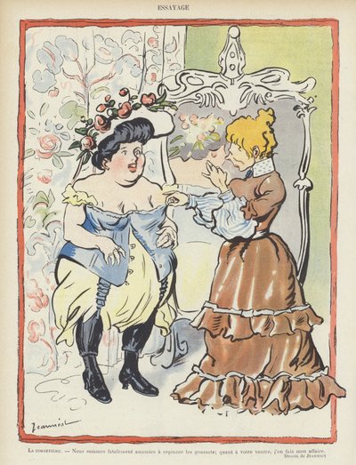 Ilustracja do Le Rire autorstwa Pierre Georges Jeanniot
