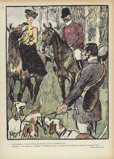 Ilustracja do Le Rire autorstwa Pierre Georges Jeanniot