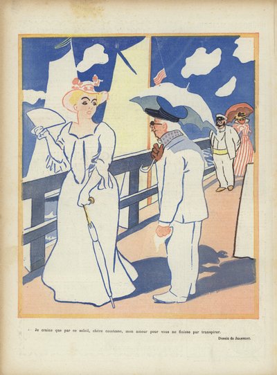 Ilustracja do Le Rire autorstwa Pierre Georges Jeanniot